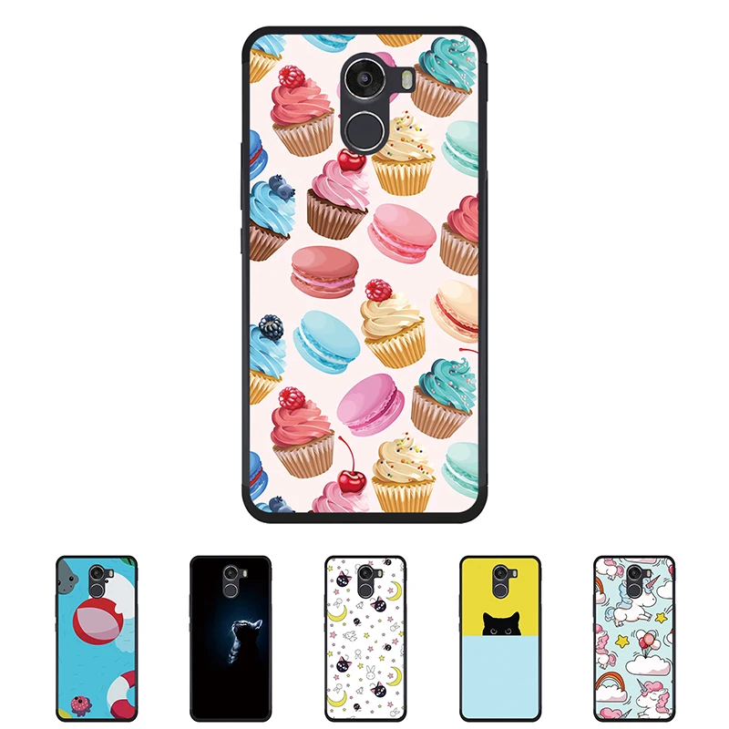 

For wileyfox Swift 2 swift 2 Plus 5.0" Solf TPU Silicone Flower Case Mobile Phone Cover Bag Cellphone Housing Shell Skin Mask