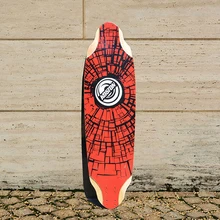 KOSTON pro longboard decks with bamboo and canadian maple mixed,36.7 inch*10 inch long skateboard deck for downhill racing