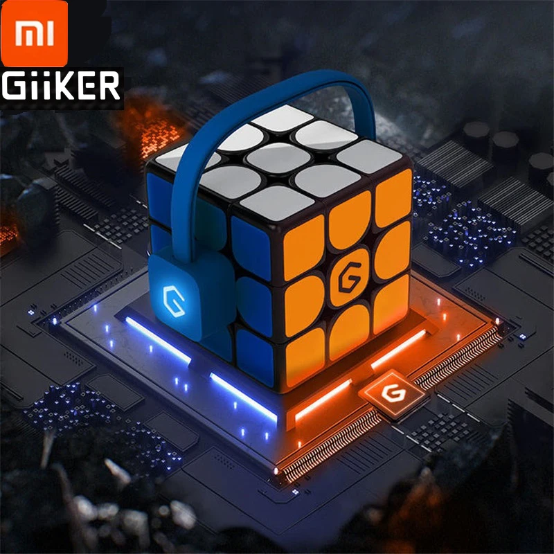 Xiaomi Mijia Giiker i3s AI Интеллектуальный супер куб умный волшебный Магнитный Bluetooth приложение синхронизация головоломка игрушки