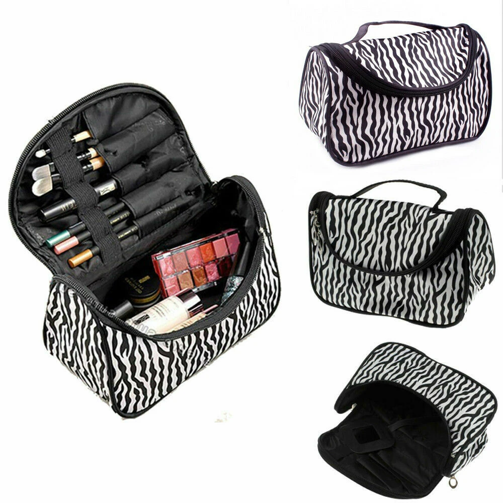 

Professional Large Makeup Bag Cosmetic Case Storage Handle Organizer Travel Kit