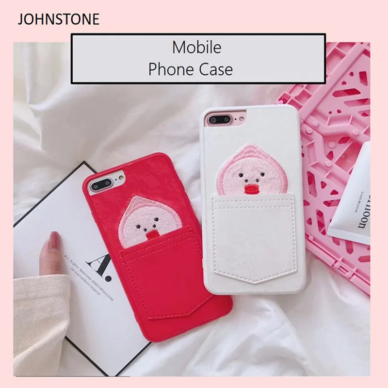 Fashion Cutie Simple Luxury Cartoon Back Cover Case For Mobile Phone X 8/8 plus 7/7 6/6s and 6 plus/6s Cove |