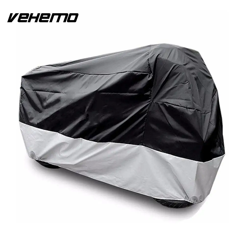 

Vehemo Waterproof Car Shade Cover Motorcycle Cover Protection SUV Car-Covers Sun Outdoor Universal Windshield