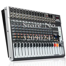 Professional 16 Channel Bluetooth USB Mixer 99 DSP Digital Effect KTV Stage Performance Device Digital Effector