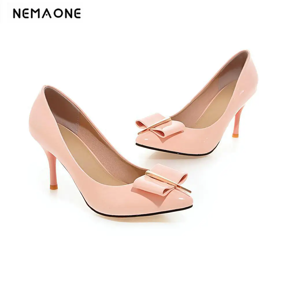 

New women pumps high heels pointed toe thin high heel women shoes summer autumn dress shoes woman