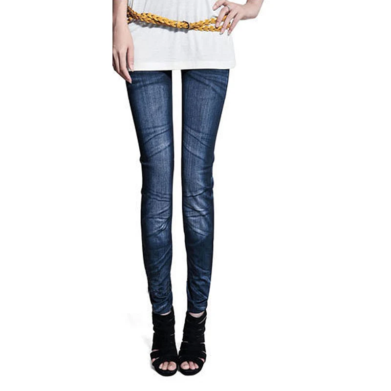 2016 Women Sport Pants Sexy Women Jeans Skinny Jeggings Seamless Stretchy Slim Leggings Skinny Pants