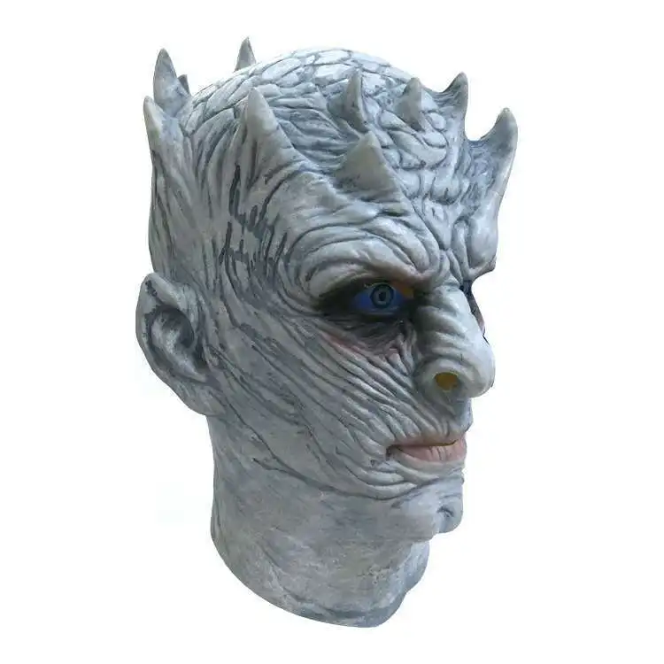 Игра престолов ночь Хэллоуина король Walker лицо зомби Латекс Полный начальник череп маска взрослых Маскарадный костюм Наряжаться подарок