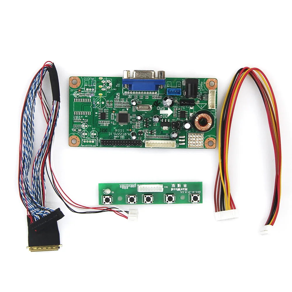 

For LP156WF1-TLC1 B156HW01 M.RT2270 LCD/LED Controller Driver Board(VGA) LVDS Monitor Reuse Laptop 1920x1080