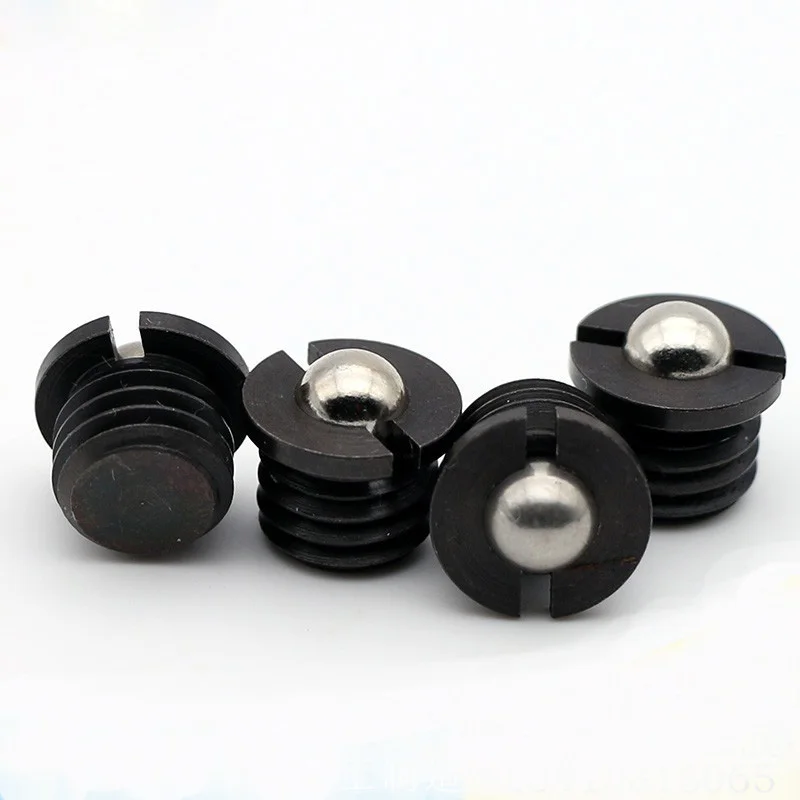 Dims: FBPJ6 BOL-21679 1Pcs FBPJ5-FBPJ16 Ball Head Plunger Screw Press Fit Threaded Positioning Bead Flange Bead Screws Bolt Black Top- Dims: FBPJ6 BOL-21679 1Pcs FBPJ5-FBPJ16 Ball Head Plunger Screw Press Fit Threaded Positioning Bead Flange Bead Screws Bolt Black Top-