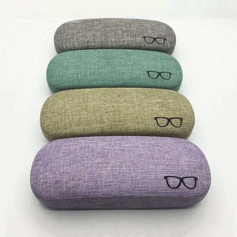 

Retro Sunglasses Box Fresh Style Eye Glasses Case Reading Eyewear Accessories 1Pcs Glasses Pocket Glasses Protective Hard
