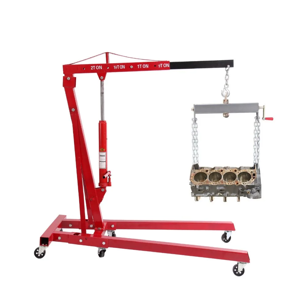 (Shipping From US ) Foldable 2 Ton 4400 LBS Foldable Hydraulic Engine