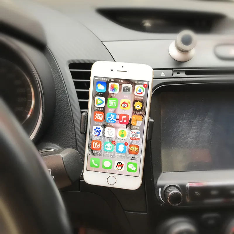 

Universal Car Mount Holder for Mobile Phone Air Vent Clip Mount 360 Outlet Auto Smart Phone Holder Support for iPhone Huawei