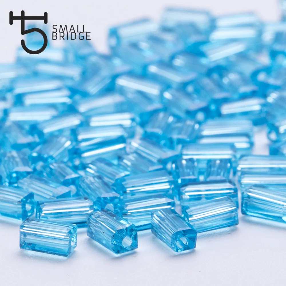 Cube Glass Beads (2)