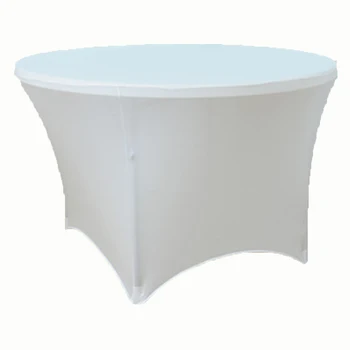 

Stretch Table Cover Table Cloth for Bar Party Tablecloth Rectangular Hotel Cocktail Dining Table Cover Tight Fitted Tablecloth
