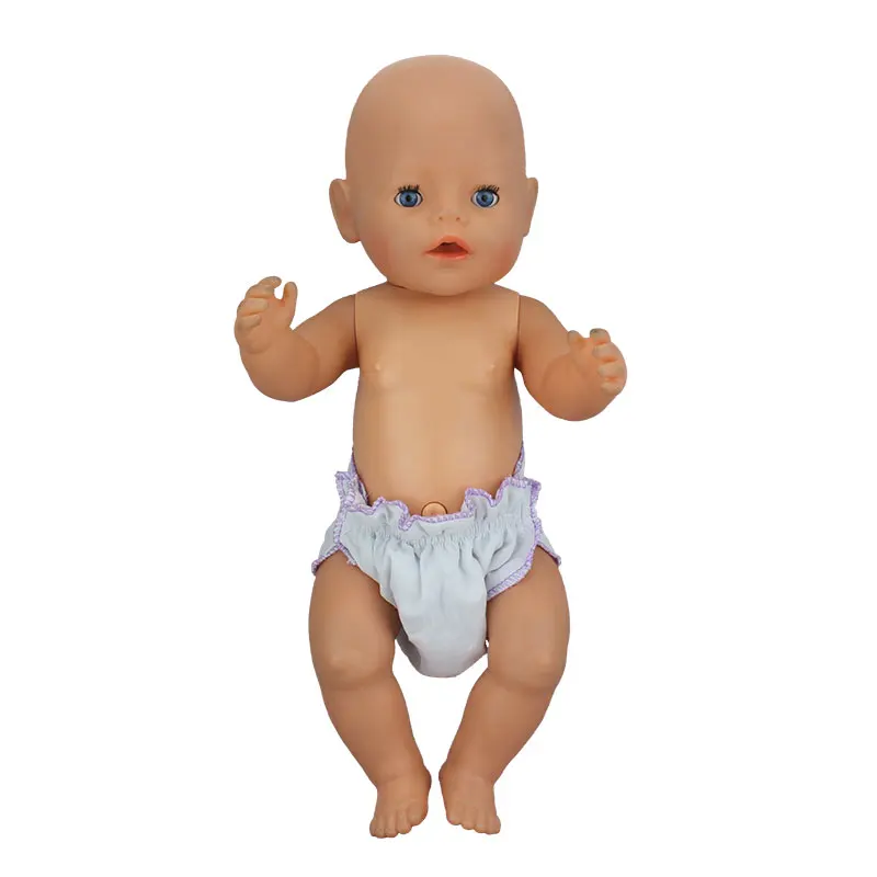 

Diaper Pants Wear For 43cm Baby Reborn Dolls Zapf Dolls Accessories