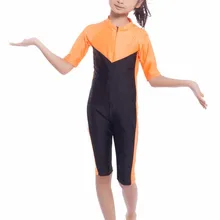 Для девочек Maillot De Bain Исламской Traje Natacion Mujer Буркини Мусульманский купальник с короткими рукавами Купальники для детей целомудрия, Костюмы Mayo