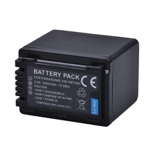 Batterie pour Panasonic 3900mAh, 1 pièce, VBT380, VBT190