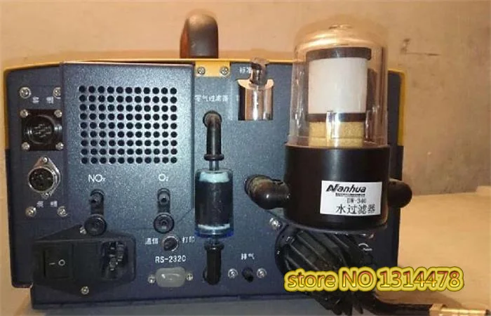 Лидер продаж 220 V газовый клапан Портативный автоматический анализатор выхлопных газов NHA506 для HC, CO, CO2, O2