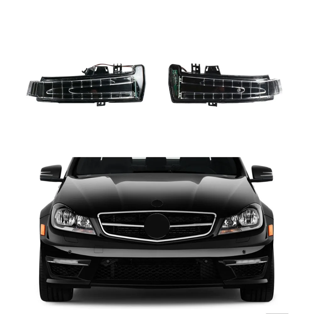 

Left Right LED Door Mirror Turn Signal Light For BENZ A B C E S CLASS W176 W246 W204 W212 W221 GLA X156 CLS C218 CLA C117