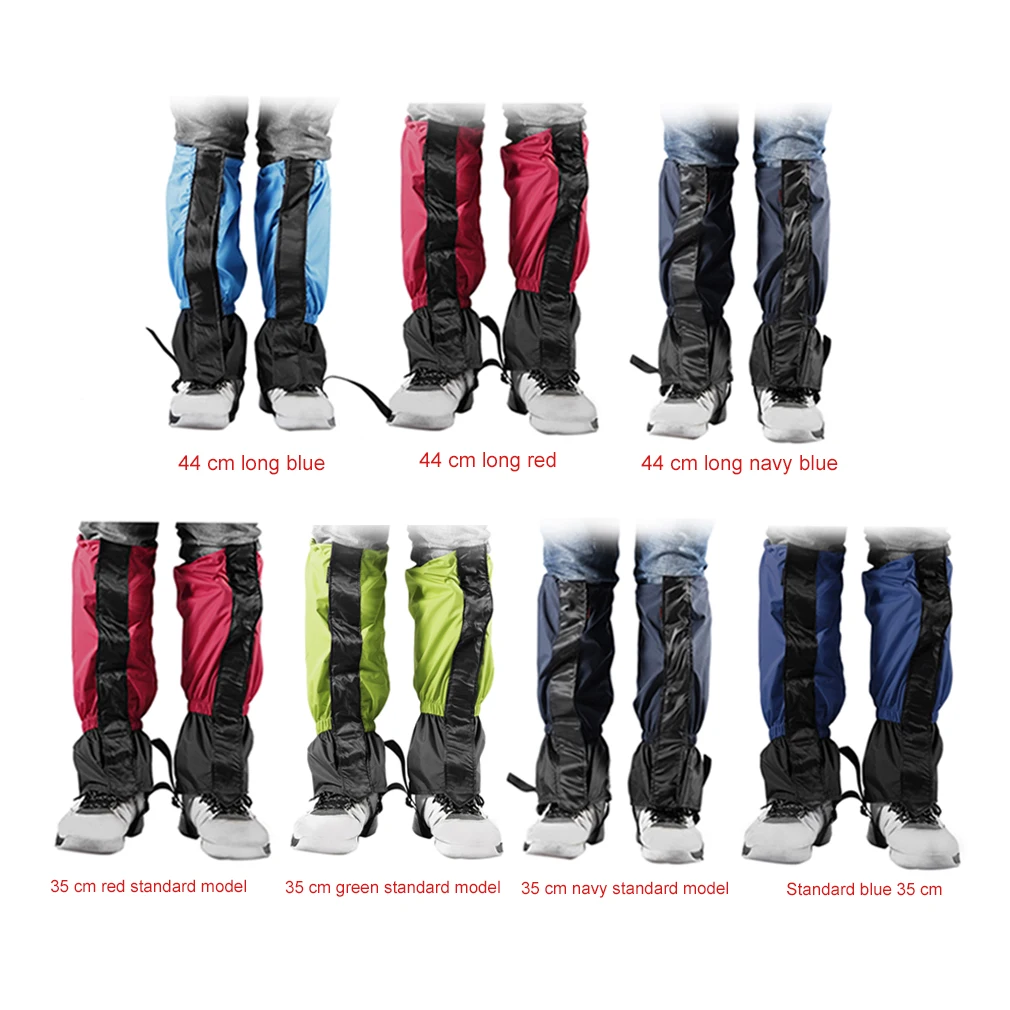 1 pair Hiking Gaiters Outdoor Waterproof Walking Mountain Hunting