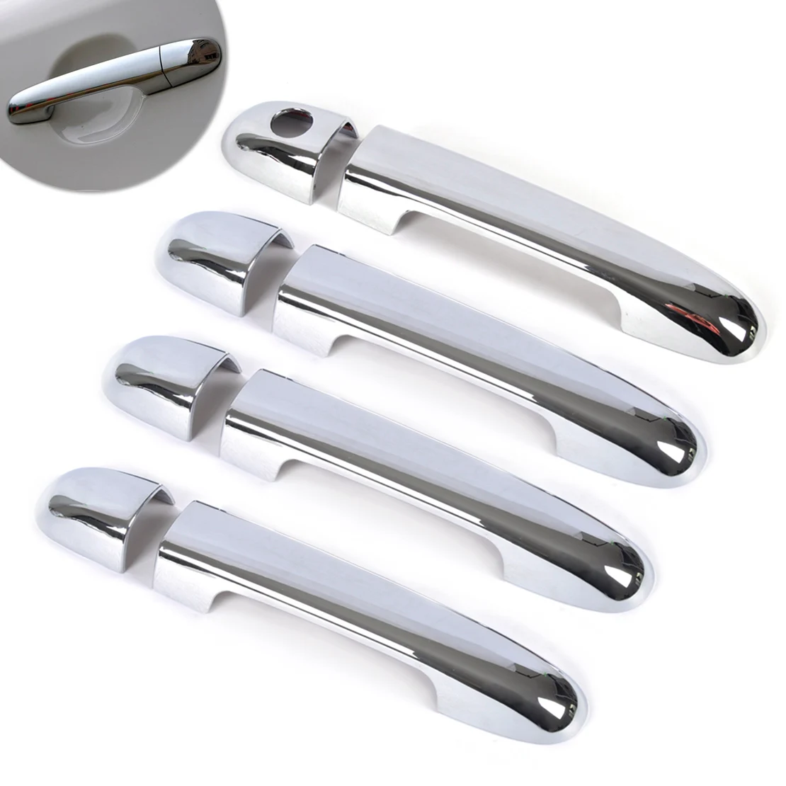 Chrome Door Handle Cover Car Picture Chrome Door Handle Cover Car Picture