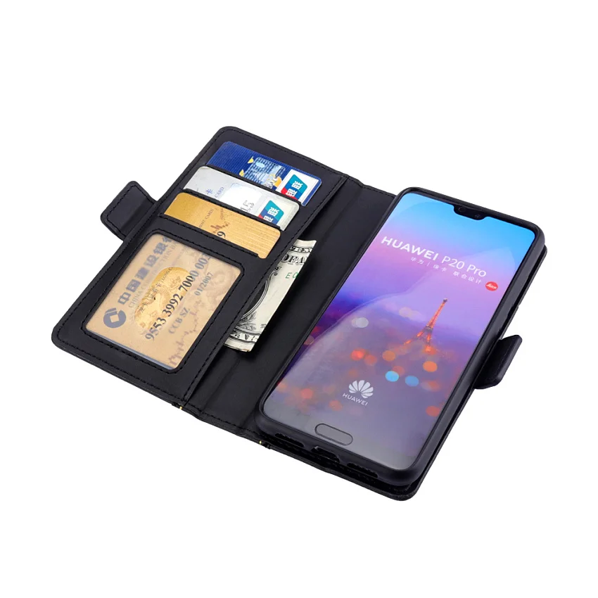 Luxury Leather Holy Bible Book Flip Case for Huawei P20 Pro P 20 Wallet Phone Case Retro Flip Wallet Book Phone Cases Coque (1)
