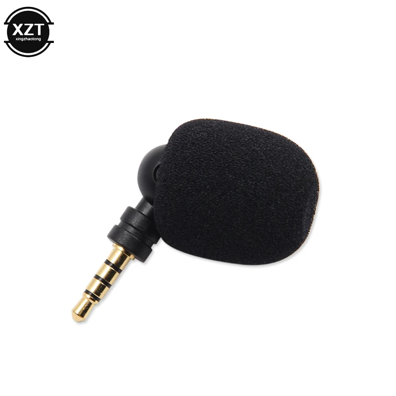 condenser microphone Portable Mini Microphone 3.5mm Aux Mono/ Stereo/ 4 Pole Flexural Bendable for Mobile Phone Computer Laptop PC Recording microphone for computer