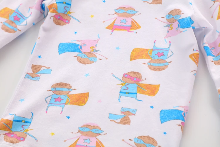 Chegada do Bebê Conjuntos de Algodão Conjuntos de Pijama Nova Meninas Pijamas Sets Outono Manga Longa Dormirwear Crianças Queda Roupas 1-6 Anos 17 Nova Chegada Do Bebê Meninas Pijamas Sets,
