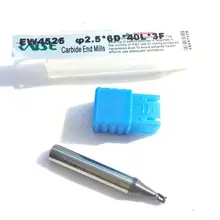 1,0 мм, 1,2 мм, 1,5 мм, 2,0 мм, 2,5 мм, 3,0 мм, вольфрамовые карбидные стальные концевые фрезы для станков для резки ключей, слесарные инструменты