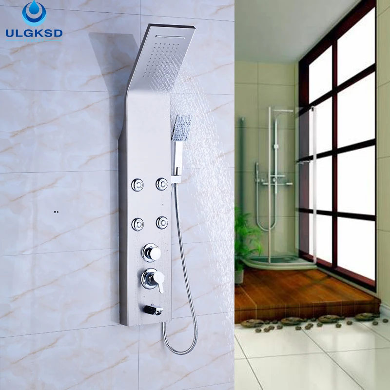 Ulgksd Wholesale and Retail Shower Panel Tub Spout Waterfall Rain