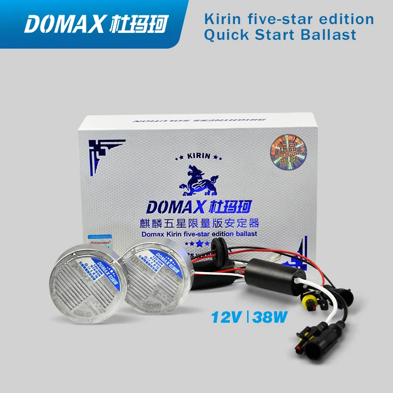 

DOMAX 12V 38W D1S D2H Ballast Slim HID xenon ballast kit Digital Conversion Ballast for Car Automobile Retrofit mini Ballast