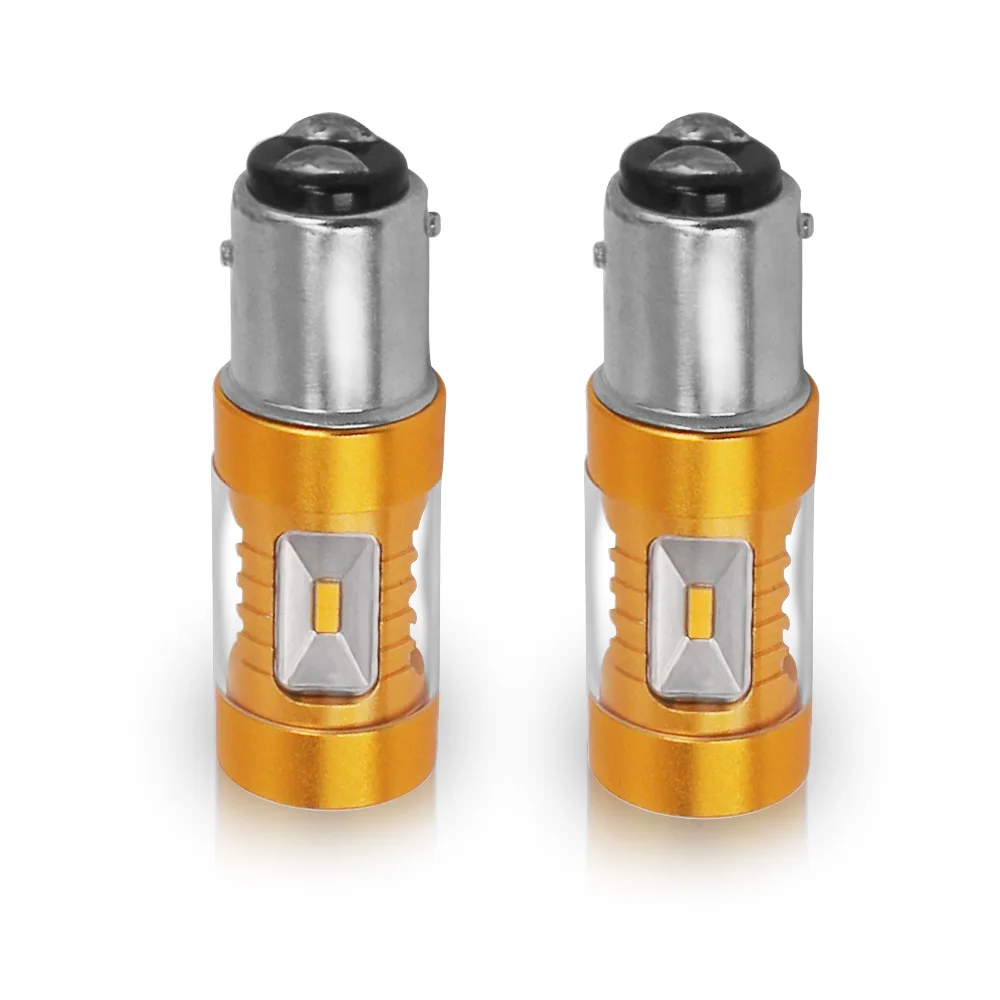 

Eseastar 2x PY21W Led Bau15s LED Bulbs 1156 Lamp 7507 Light 12SMD CSP Chip Car Lights 12V 24V 6000K White