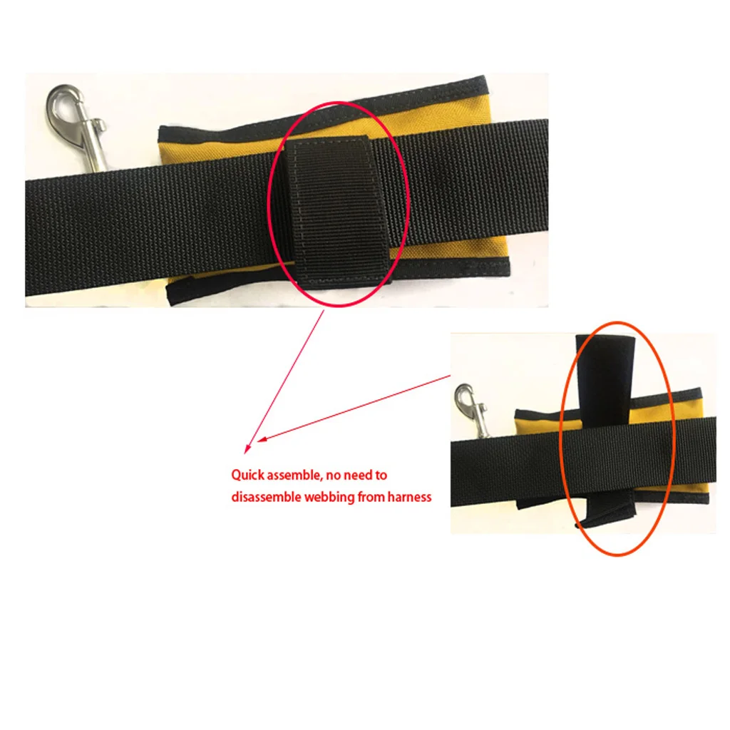 Dive Reef Hook, Heavy Duty Scuba Diving Drift Hook & Webbing Bolt Clip Carry Bag - 4Colors for Water Sports Swimming Free Diving