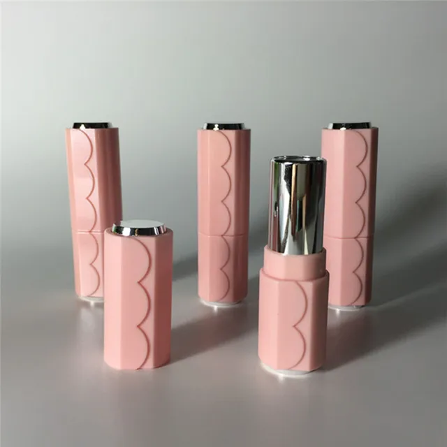 10ps/lot High Quality, Empty, Elegant, Pink, Empty Lipstick containers