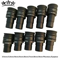 2,5mm/3,2mm/4mm/5mm/6mm/7mm/8mm /9mm SWA 58 grado TMB planetaria II ocular de ángulo ancho telescopio astronómico accesorios 1,2 1