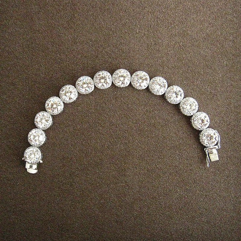 

Luxury micro pave setting AAA zirconia Classical simplified R stone Bracelet ,stunning jewelry,BLC028