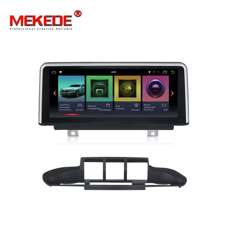 Best ID7 Android 7.1 Car Dvd Navi Player FOR BMW X5 F15 (2014-2017) NBT System audio gps stereo auto car monitor screen all in one 3