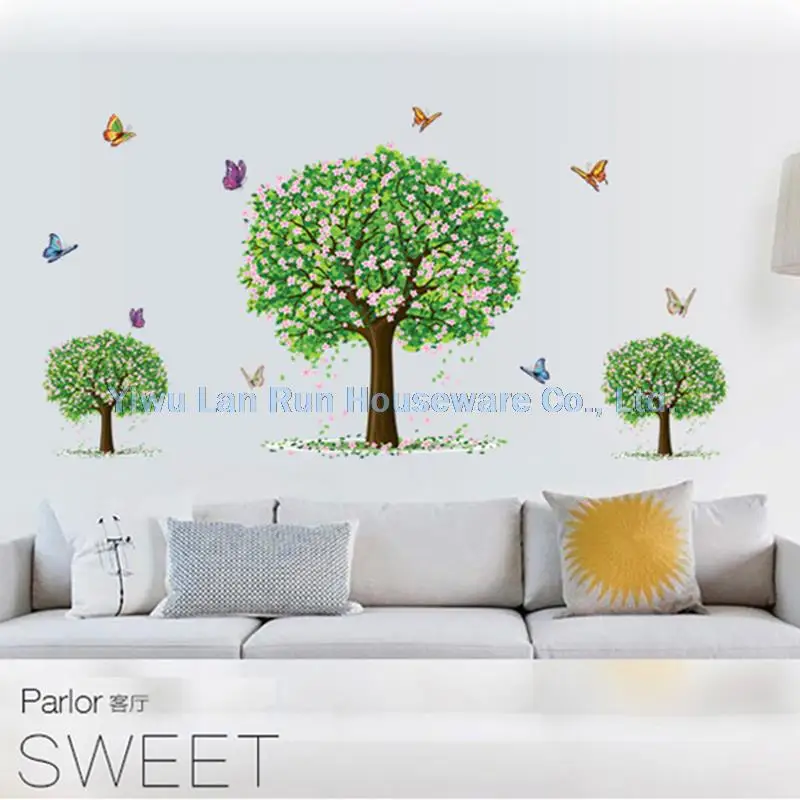 clearance sale 3d trees butterfly wall stickers for kids room bedroom parlor home decals pvc removable - Home Decor Clearance clearance sale 3d trees butterfly wall stickers for kids room bedroom parlor home decals pvc removable - Home Decor Clearance