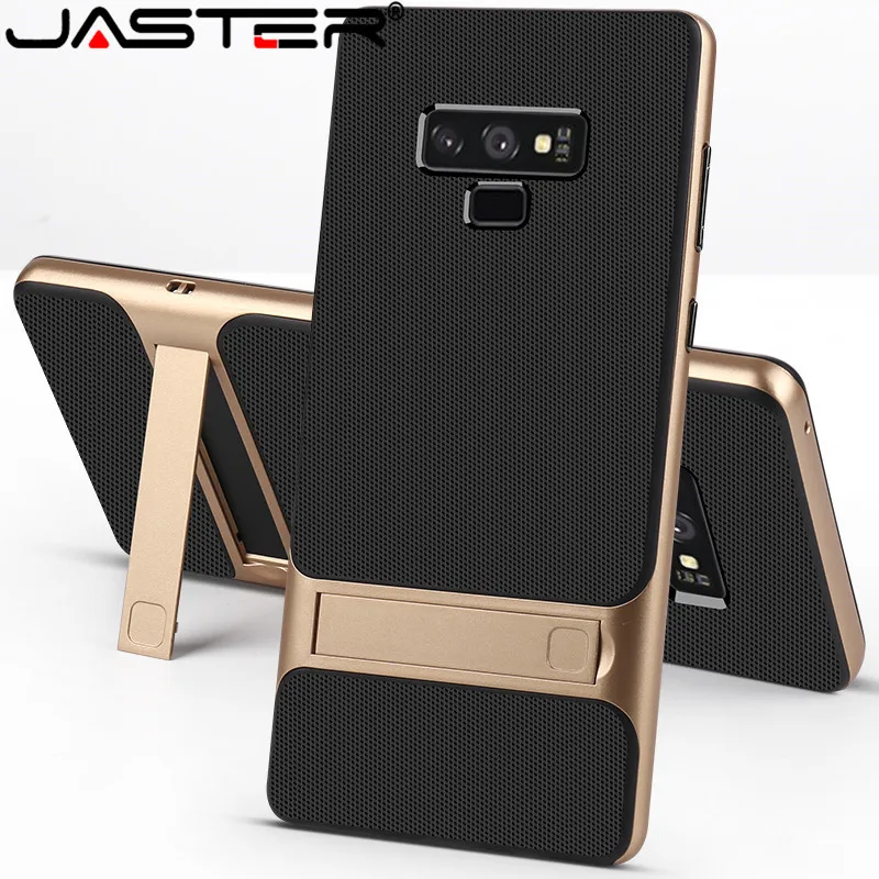 

JASTER ProElite Holder Stand Case for Samsung Galaxy S10 Plus S10e Note 9 S9 S8 Plus S10 Hard PC Soft TPU Shockproof Back Cover