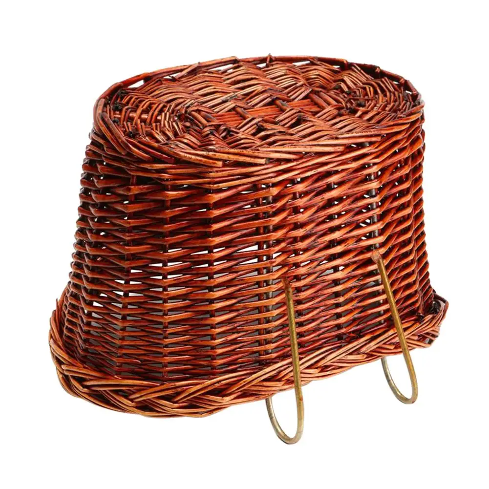 Best Classic Rustic Basket Willow Straps Bike Wicker Basket Large Space Cycling Bicycle Natural Strong Wicker Manual Basket 4 Best Classic Rustic Basket Willow Straps Bike Wicker Basket Large Space Cycling Bicycle Natural Strong Wicker Manual Basket 4