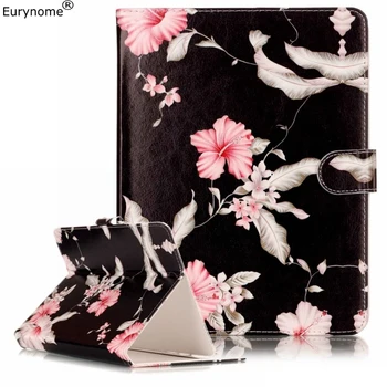 

Case for Samsung Galaxy Tab T710 T230 P7300 P7310 8 inch Case Marble Flower Wallet Pu leather Tablet Case for Samsung T710 T230