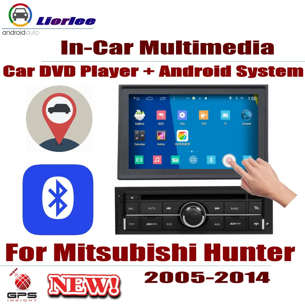 

Car DVD Player For Mitsubishi Hunter L200 Strada Triton IPS LCD Screen GPS Navigation Android System Radio Audio Video Stereo
