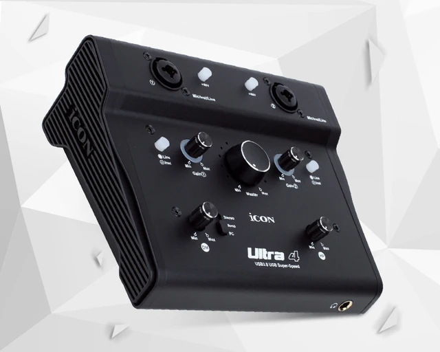 Original ICON Ultra 4 USB 3.0 audio interface external sound card  
