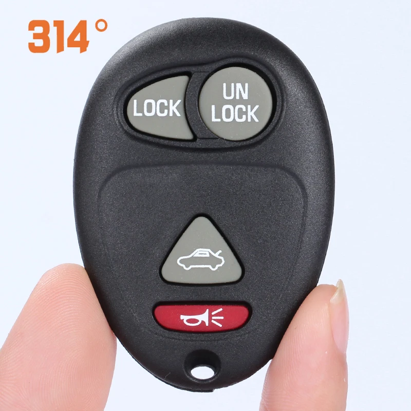 

Car Key Remote Control Folding Key Shell Replacement Key Housing Set Suit For Buick Century / Regal / GL8 / GLS Accessories