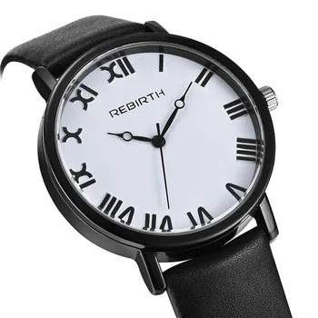 

2018 Rebirth Women Watches Top Brand Luxury Ladies Classic Watch Female Casual Leather Strap Bracelet Fashion Clock Reloj Dama