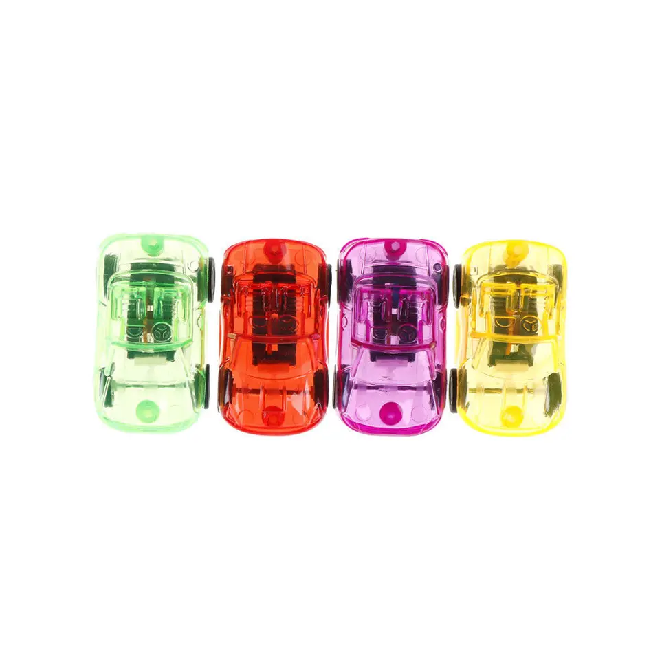 2pcs Baby Toys Cute Plastic Pull Back Cars Mini Car Model Funny Toys for Boys BR