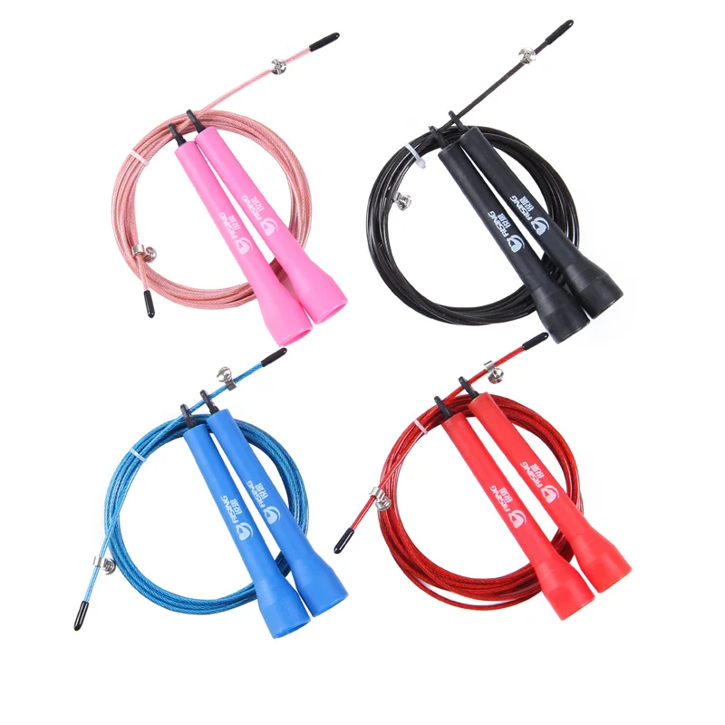 

Adjustable Speed Steel Wire Skipping Jump Rope Fitnesss Equipment 3M 4 Colors Hot Free Shipping