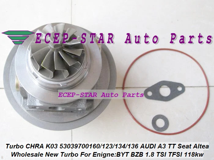 TURBO Cartridge CHRA K03 53039700160 53039880160 For Audi A3 8P PA 2003- (5)