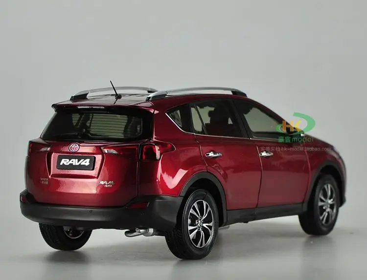 Новинка 1/18 Toyota RAV4 SUV литая под давлением модель игрушечного автомобиля коллекция для взрослых подарки на день рождения