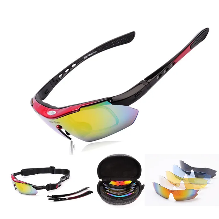Hot Sale Polarized Sports Men Sunglasses Road Cycling Glasses Mountain Bike Bicycle Riding Protection Goggles Eyewear 5 Lens Cycling Eyewear Aliexpress