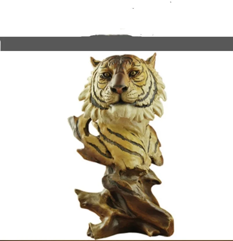 Tiger ornaments customized resin crafts jewelry creative decoration